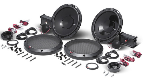 Imagen 7 de 10 de Parlantes Componentes Rockford Punch 120w 6,5 Pulgadas