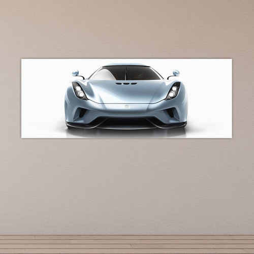 Cuadro 30x80cm Auto 2015 Koenigsegg Regera Auto 16