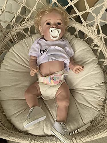 Angelbaby Lindo Bebé Renacido Muñecas Con Pelo Rubio 4881g