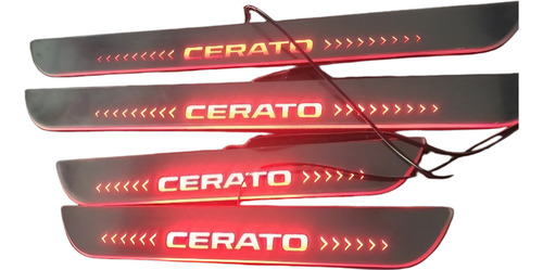 Pisadera Led Kia Con Secuencia De Encendido