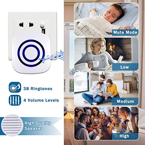 Alarma Con Sensor De Movimiento, Alarma De Entrada Inalámbri
