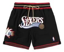 Comprar Short Just Don Philadelphia 76ers Negro Sixers Importado