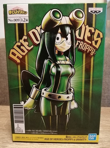 Figura Banpresto Original Froppy My Hero Academia Tsuyu Asui