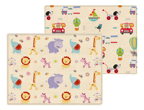 Tapete Para Gatear Antideslizante De 180x150 Cm Para Bebés