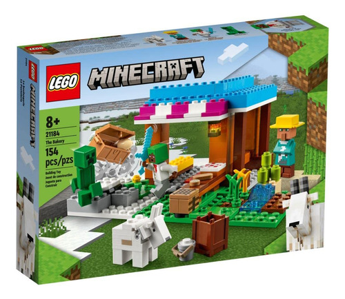 Kit De Construcción Lego Minecraft The Bakery 21184 Para Niñ