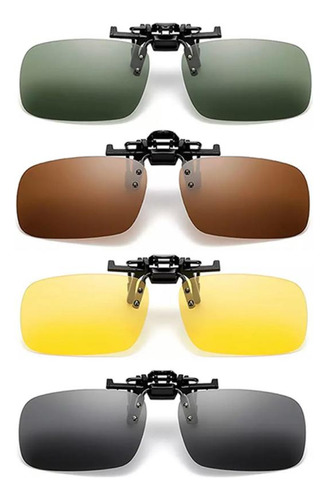 Pack De Lentes De Sol Clip On Polarizados