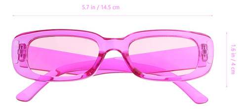Gafas De Sol Rectangulares De 9 Piezas, Elegantes Gafas Para
