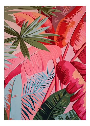 Imagen 3 de 4 de Decoupage Láminas Set Selva Roja Laura Craft