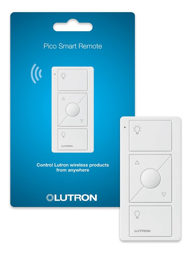 Controle Remoto Pico Lutron Pj2-3brl-wh-l01r Branco Lutron