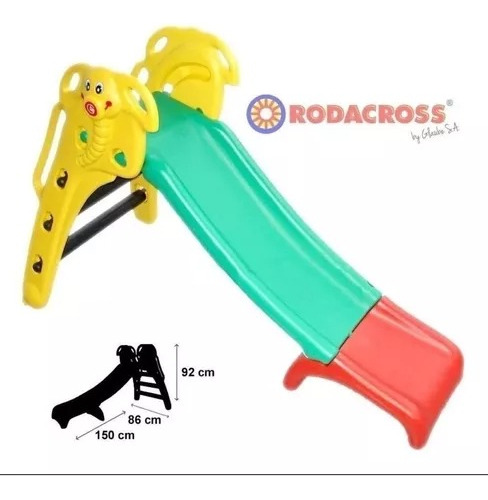 Tobogan Elefante Con Bajada De 3 Escalones Plegable Plastico