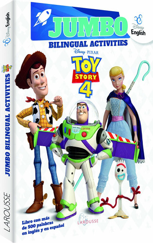 Toy Story 4 Jumbo Bilingual Activities - Nuevo Y Original