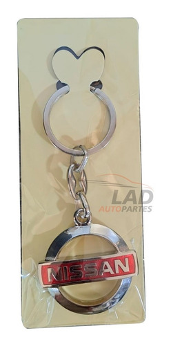 Llavero De Metal Para Auto Camioneta Nissan