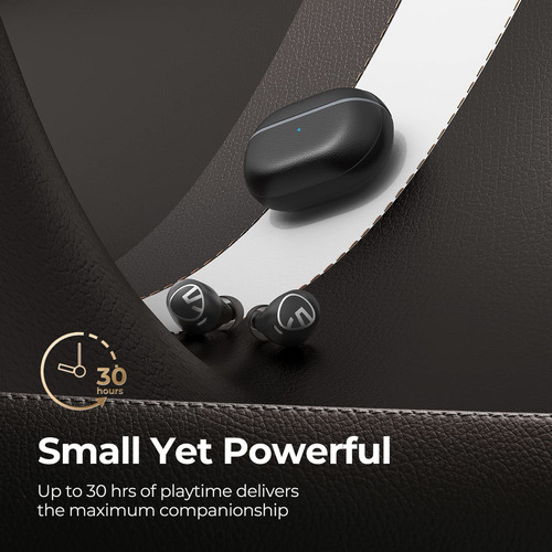 Auriculares Soundpeats, Negro/recargable/bluetooth