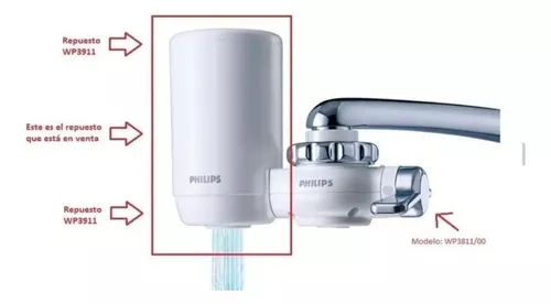 WP3821/01 Philips Purificador de agua