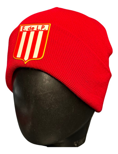 Gorro Lana Estudiantes De La Plata Rojo Estudiantes S