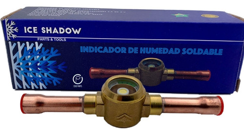 Indicador Humedad Liquido Mirilla 3/8 Soldable Refrigeracion