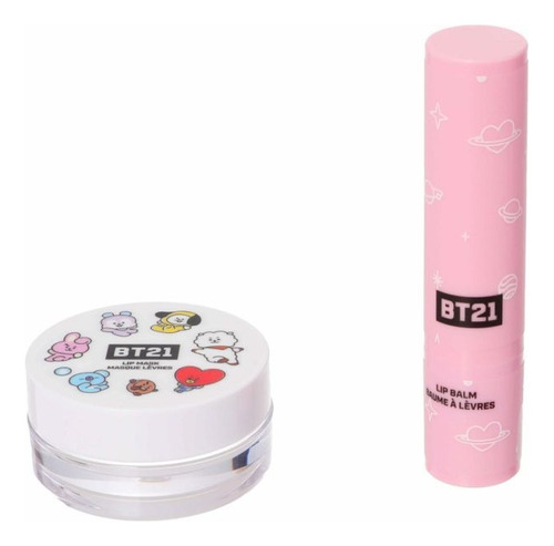 Balsamo Labial Hidratante Color Bt21 Miniso Original