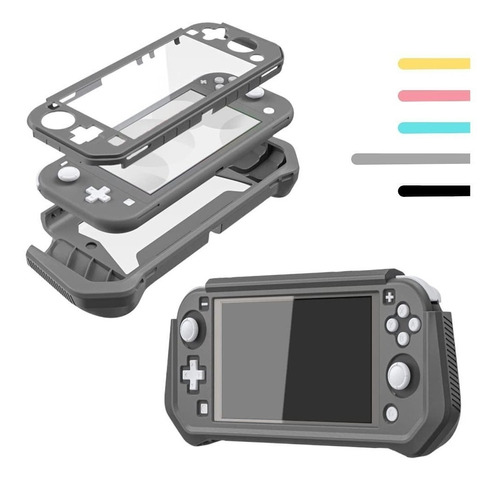 Funda Protectora Para Nintendo Switch Lite -gris.