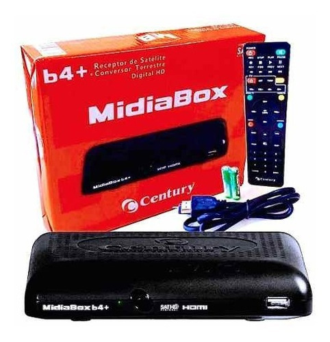 Kit 1 Receptor Conversor Midiabox B4 Digital + 1 Lnbf Multi 