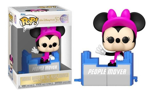 Funko Pop Disney Wdw 50 Minnie On Peoplemover 1166