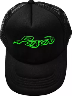 Gorra Malla Poison Rock Metal Estampada Tv Urbanoz