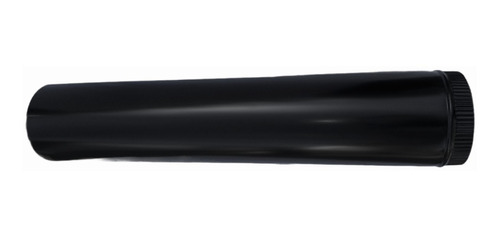 Caño Conducto Galvanizado Color Negro 12 Pulgadas 