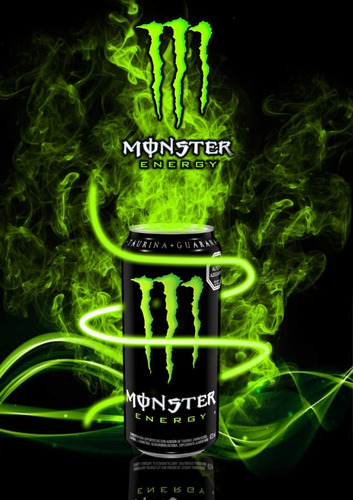 Energetico Monster Energy Fardo Com 6 Latas De 473ml