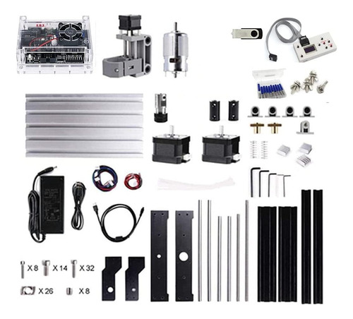 Fresadora Cnc 1610 Pro 3 Ejes Kit De Enrutador Grabado
