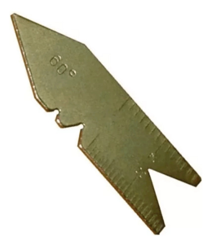 Calibrador De Angulo De Centros Juil Escantillon A 60° Gage
