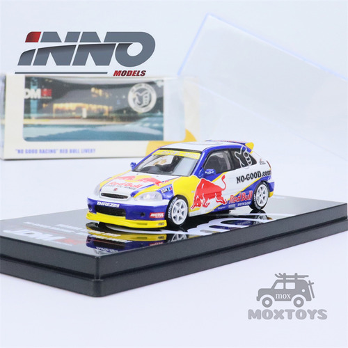 Inno 1:64 Honda Civic Type-r (ek9) Nogood Racing Rb, Diseño