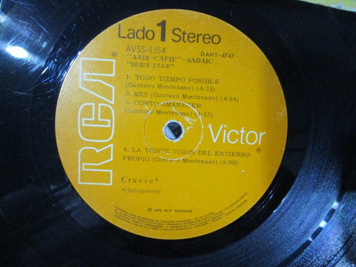 Imagen 4 de 4 de Crucis - Crucis (rca Victor Avss-4354)