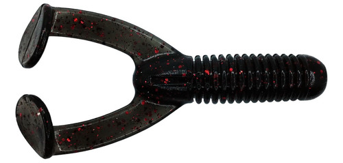 Isca Artificial Pindoko Frog Elastop - 02 Unidades Cor Black Red