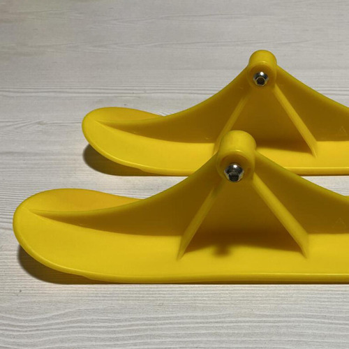 2 Uds Patinete De Esquí Trineo Tabla De Esquí Trineo