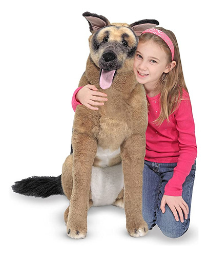 Melissa & Doug Giant German Shepherd - Perro De Peluche Rea