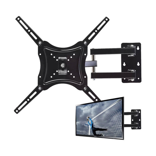 Soporte Onlineclub HDL-117B-2 de pared para TV/Monitor de 14" a 55" negro