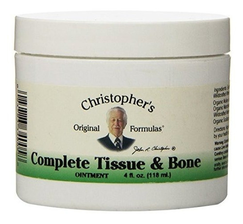 Pomada Dr. Christopher Formula Completa Para Tejidos Y Hueso