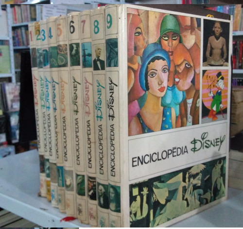 Enciclopédia Disney Completa - 1 Ao 9 - Mickey, Donald, Etc.