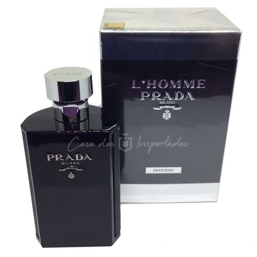 Prada L'homme Intense 100ml Masculino + Amostra De Brinde