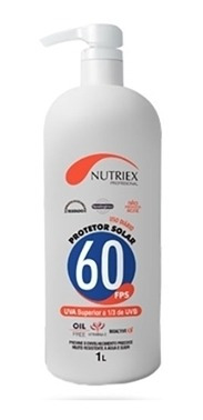 Protetor Solar Profissional Nutriex Fps60 1 Litro