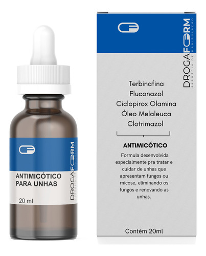 Antimicótico Forte Para Unhas 20 Ml (antifungico Completo )