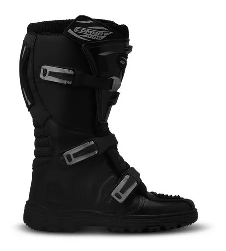 Bota Niño Motocross Infantil Protork Combat Negro Talle 38