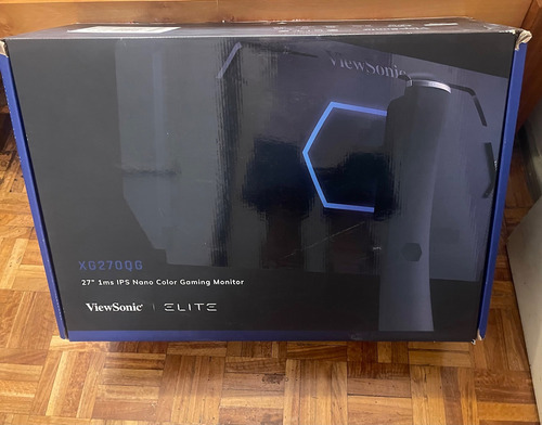 Monitor Viewsonic Elite Xg270qg Qhd 27 Led Ips Gamer Negro