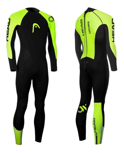 Imagen 5 de 7 de Traje De Neoprene Head Ow Explorer Entero 3.2.2 Mm Natación