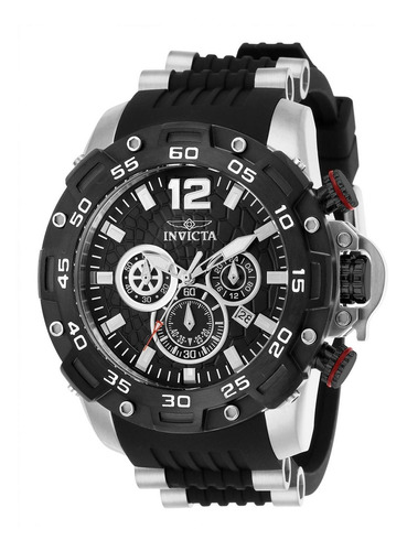 Reloj Invicta 26403 Negro, Acero Hombre