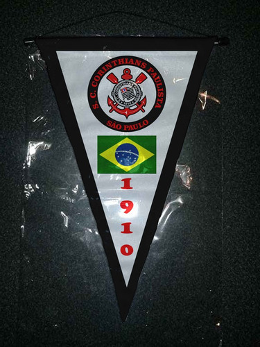 Banderin Triangular Brasil Corinthians