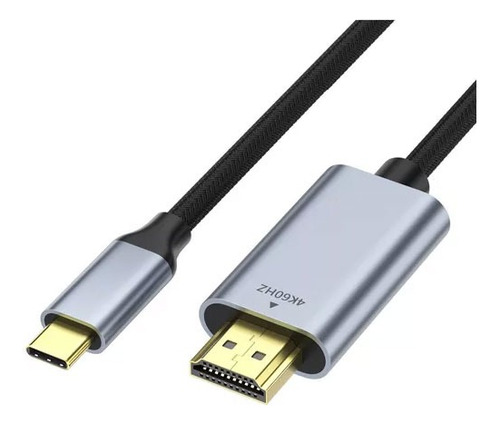 Cable Hdmi A Ficha C 4k Notebook Audio Video Calidad 1,8m