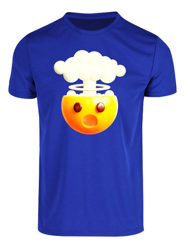 Playera Deportiva Hombre Con Estampado De Emoji