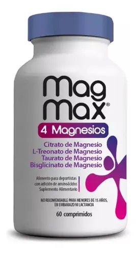 Mag Max 4 Magnesios 60 Comprimidos | Cuotas sin interés