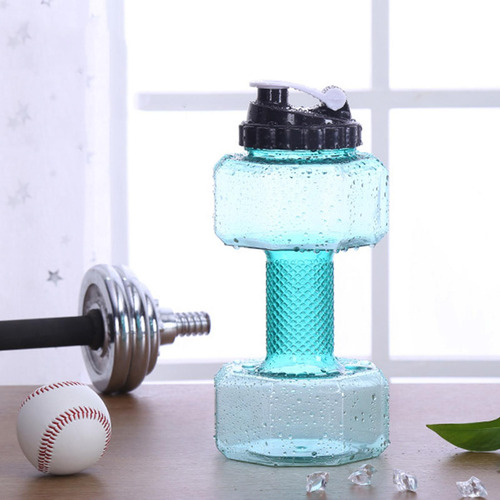 2 Botella De Agua Deportiva Con Pesas Ajustables Con 2200ml