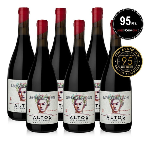 Imagen 1 de 3 de Vino Altos Las Hormigas Appellation Gualtallary - 6 X750ml
